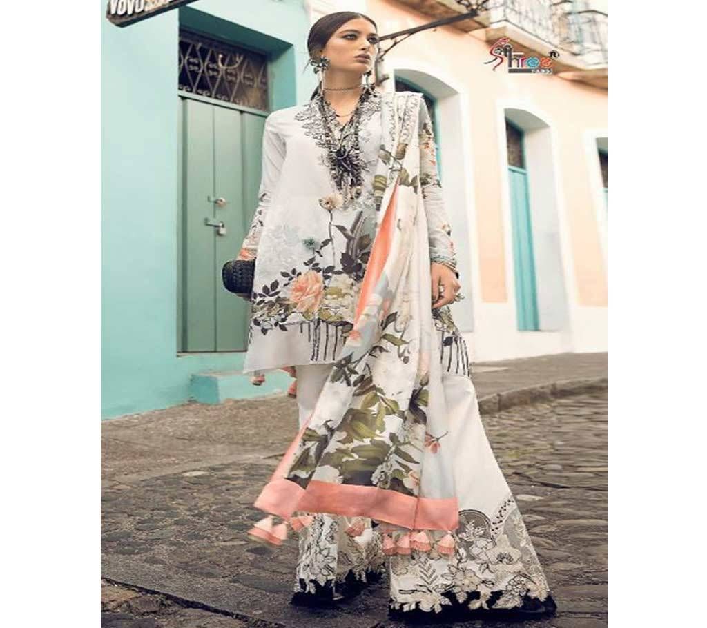 Shree Fabs Saadia Asad Festival Collection Vol 2 - 7013 - Ash - TAJ