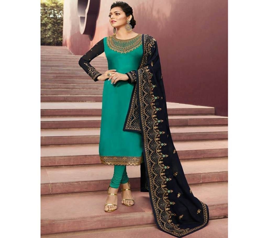 Indian weightless Georgette Embroidery Shalwer Kameez For women