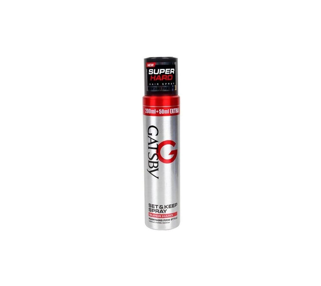 Gatsby set & keep spray  250ml U A E
