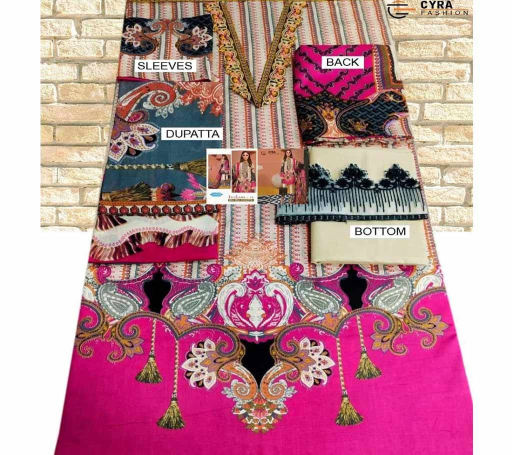 Cyra fashion Iris lawn 19 Collection Salwar Suits- 15003- ASI