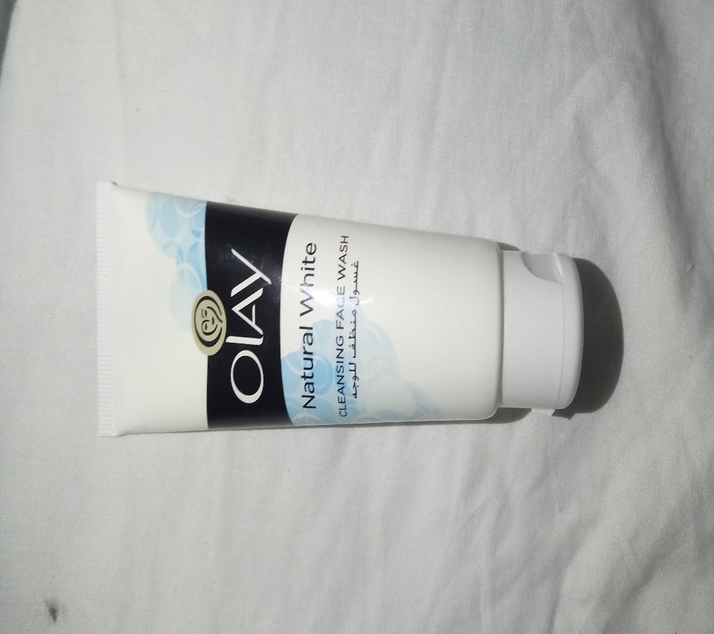 OLAY natural white cleansing face wash discover natural fairness. 100% ORIGINAL imported from dubai AND KSA