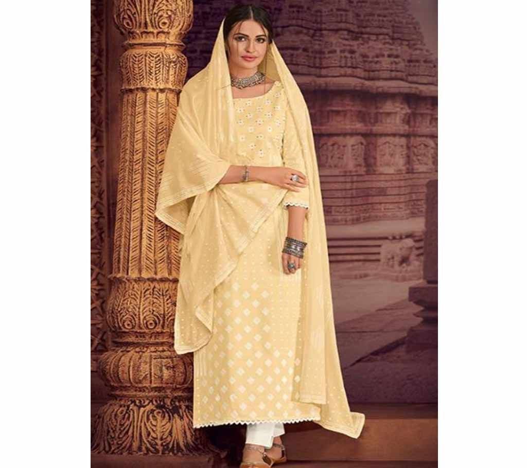 Unstitched Shahnaz Arts Pose Pure Lawn
