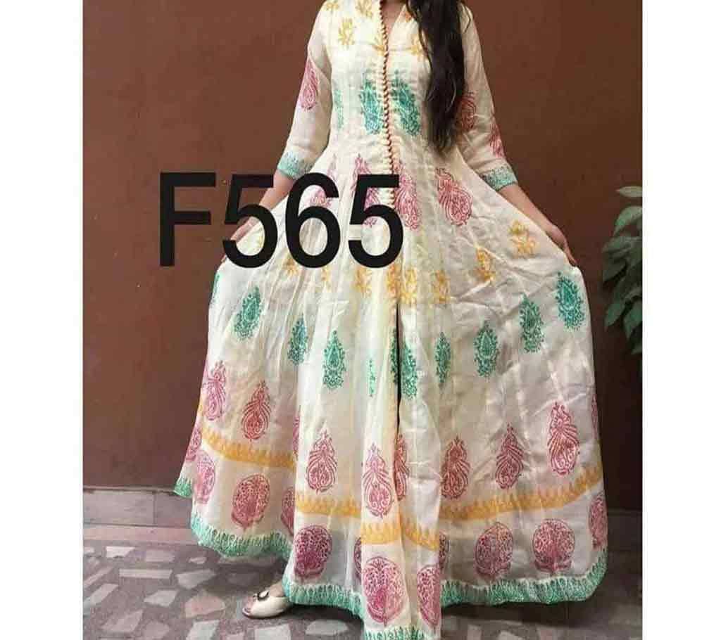 Ladies Long Cotton Statues