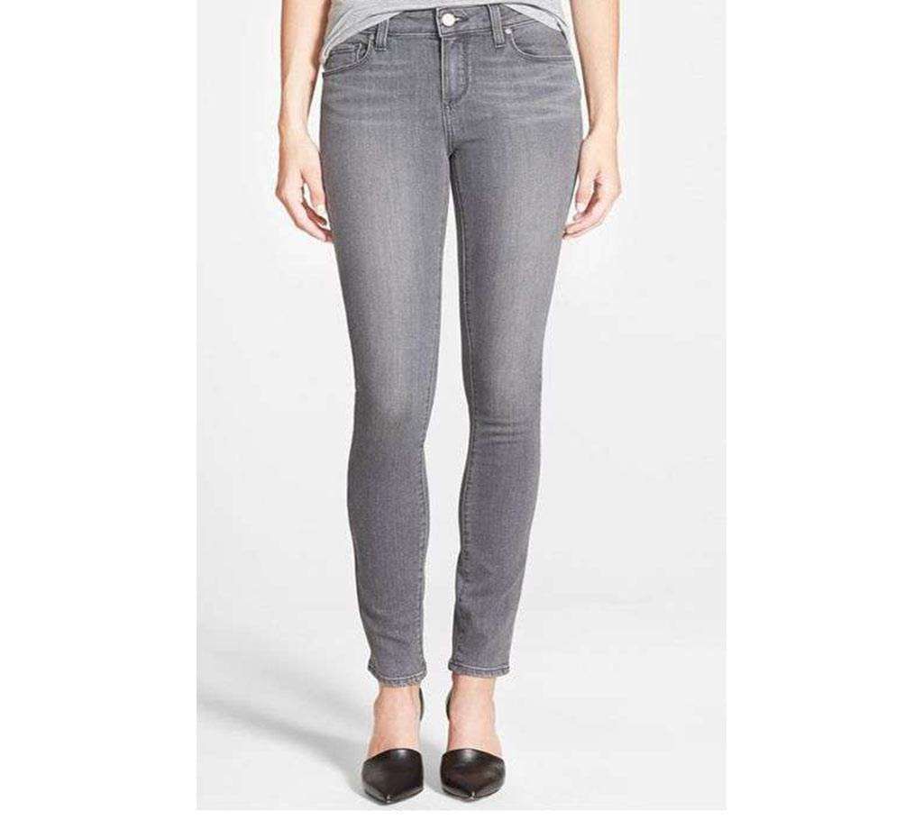 Deep Ash Color Jeans For Women