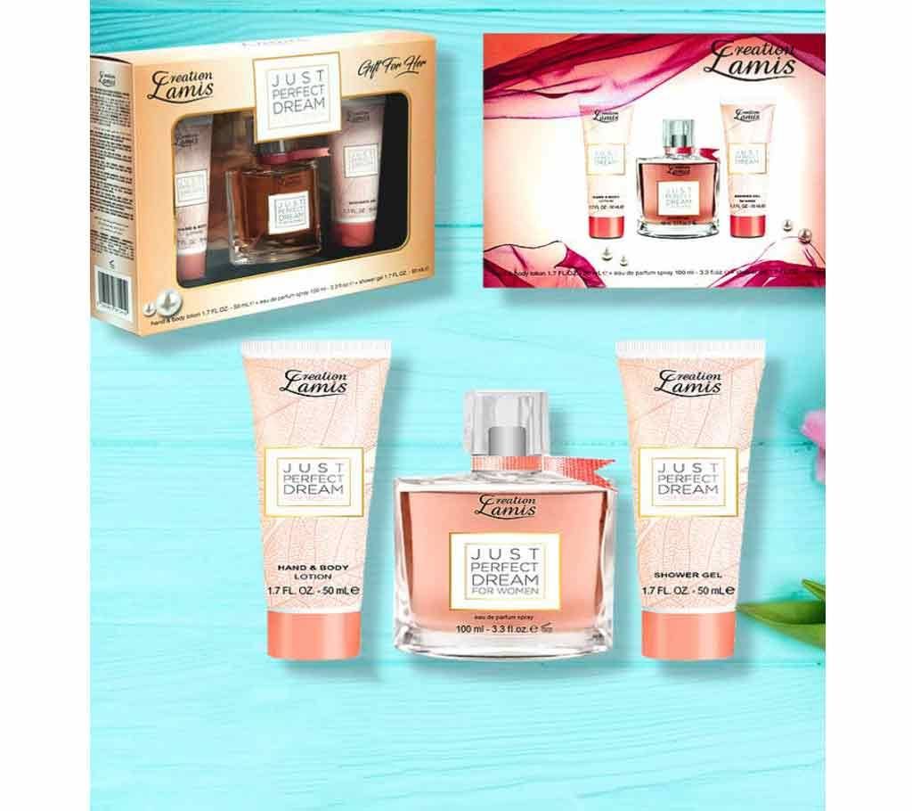 Creation Lamis Just Perf.dreams Giftset (3 Piece Gift Set )-UAE 