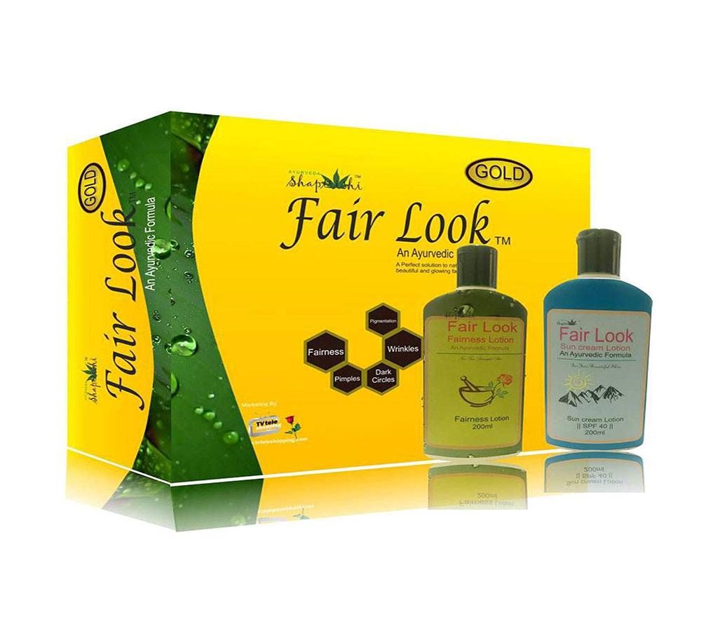 Indian Fair Look Gold for Body and Face Whiteing Lotion-200ml