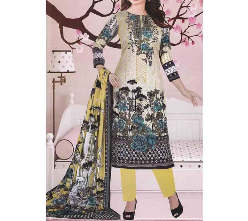 Unstitched Pakistani ferdous lawn salwar kameez for women 