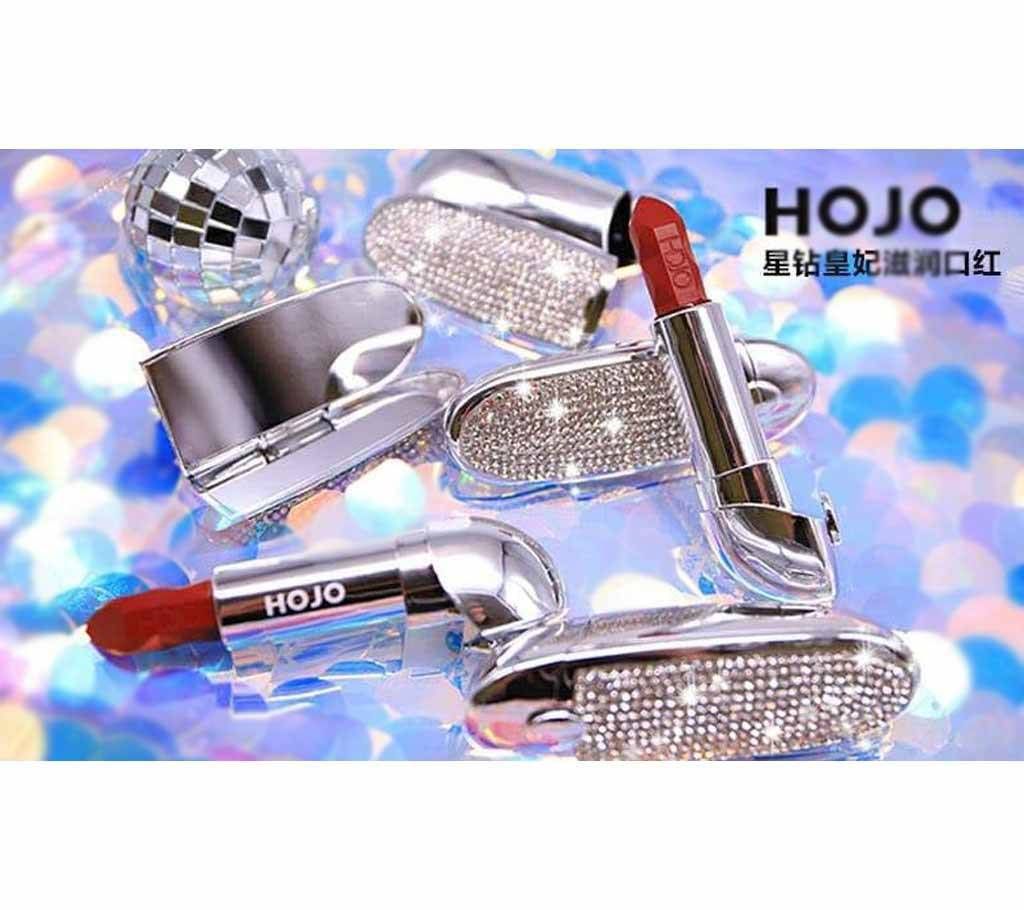 HOJO Brilliant Star Gem Lipstick Replacement Flip Cover With Mirror Lipstick Glitter-3.8g-China