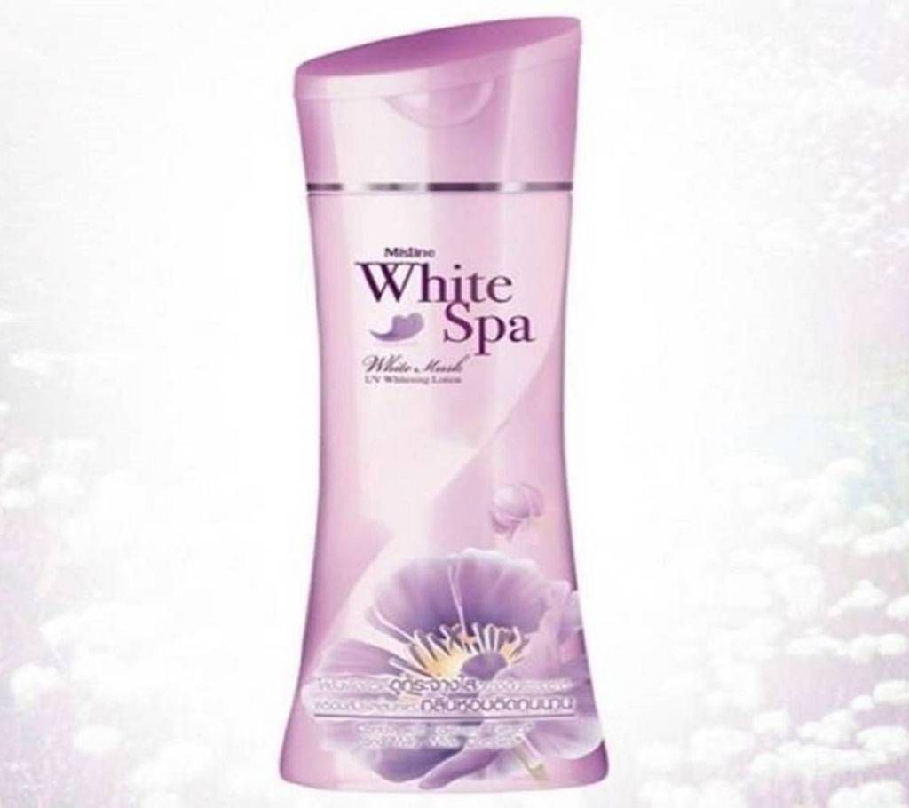 MISTINE White Spa Whit Musk Uv Whitening Lotion - 200ml
