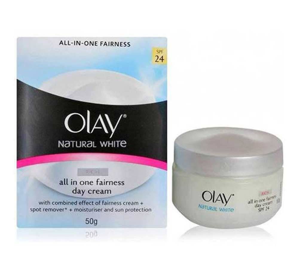 OLAY NATURAL WHITE FAIRNESS DAY CREAM 50gm