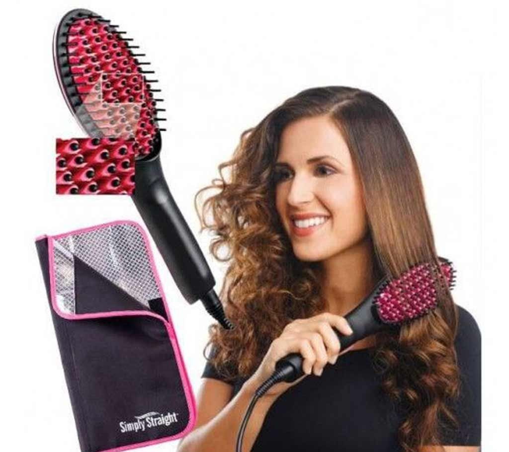 Straight Artifact Ceramic hair straightening brush : G-150