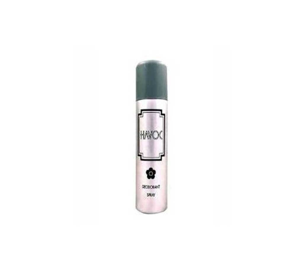HAVOC Silver Body Spray For Women - 200 ml