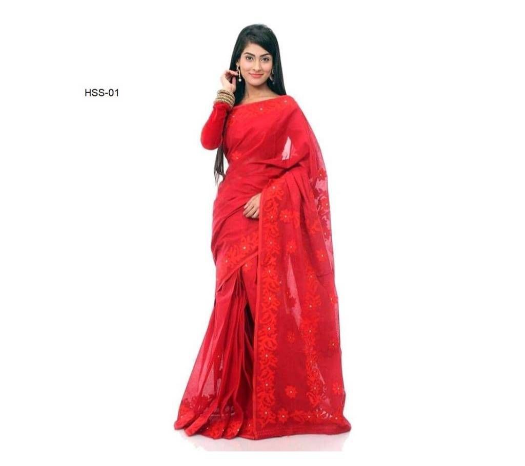 BOISHAKHI PURE MUSLIN SHAREE