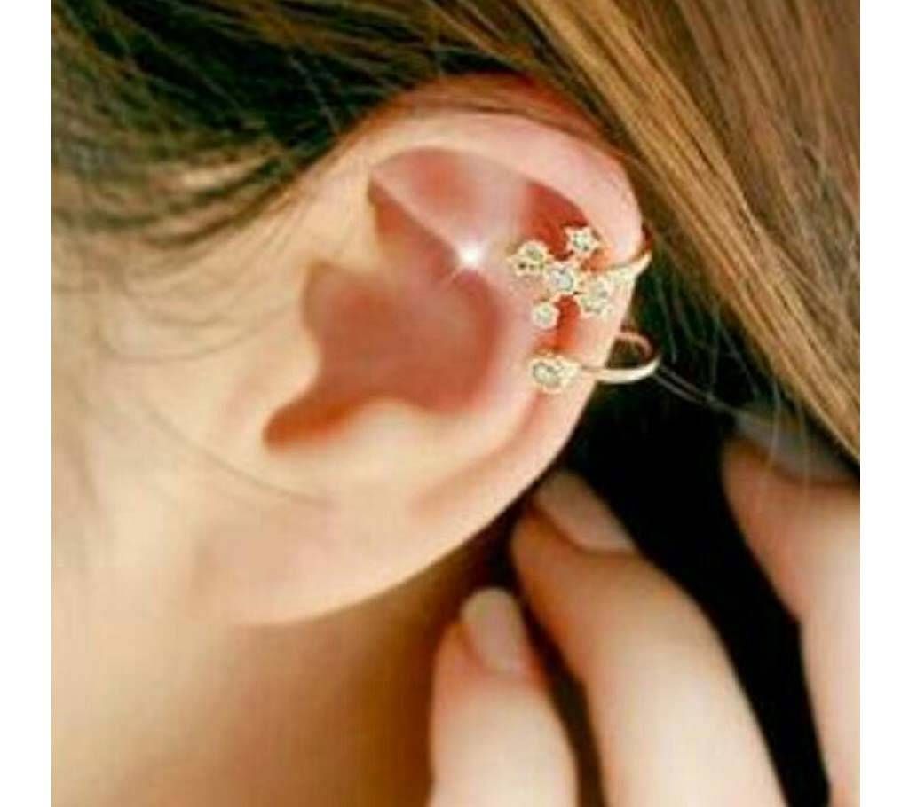 Chia Fashion Flower Shape Diamond Studded clip - 1 pc (by Pink Point - CHIA21)