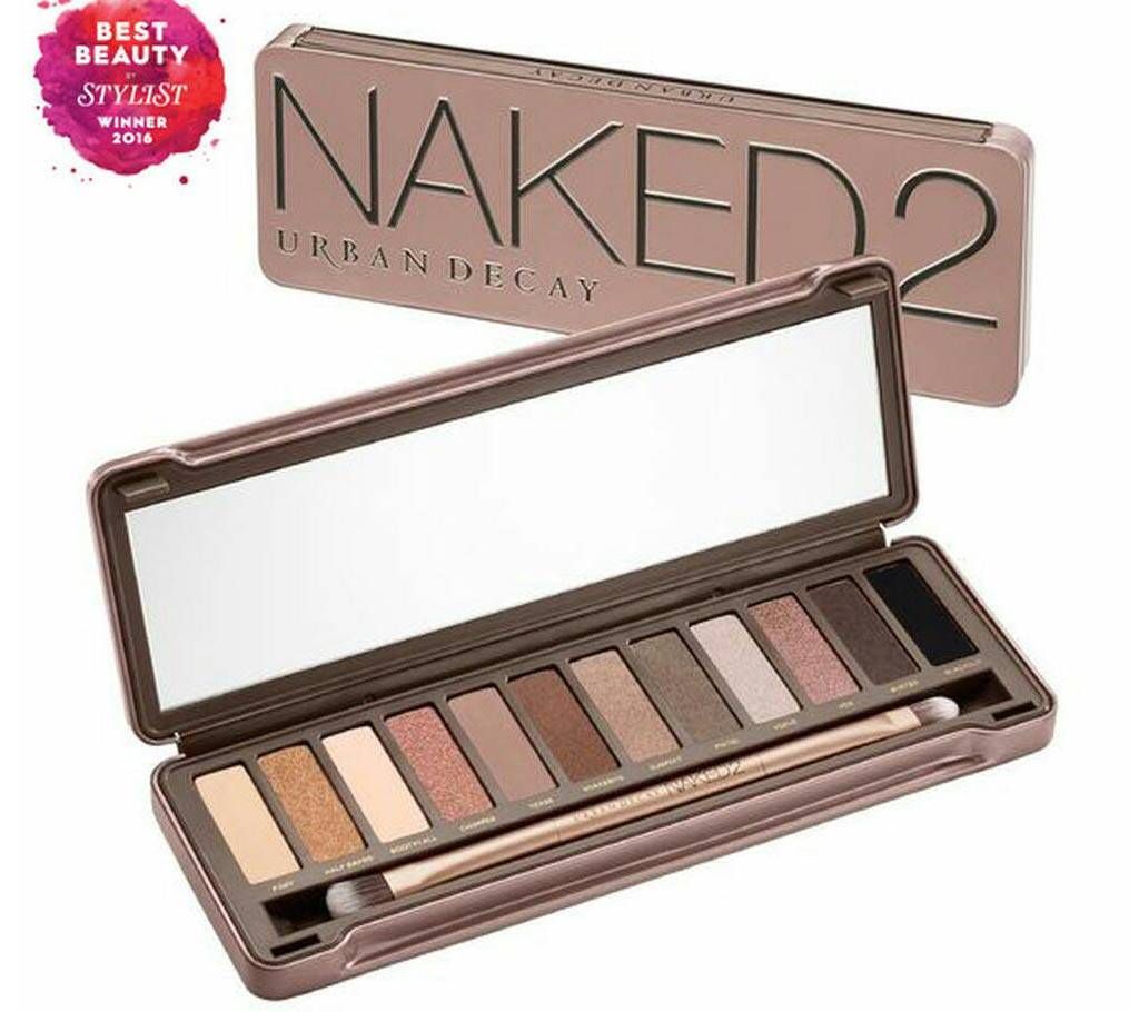 Naked 2 Eye Shadow 12 Colors + Brush (USA)