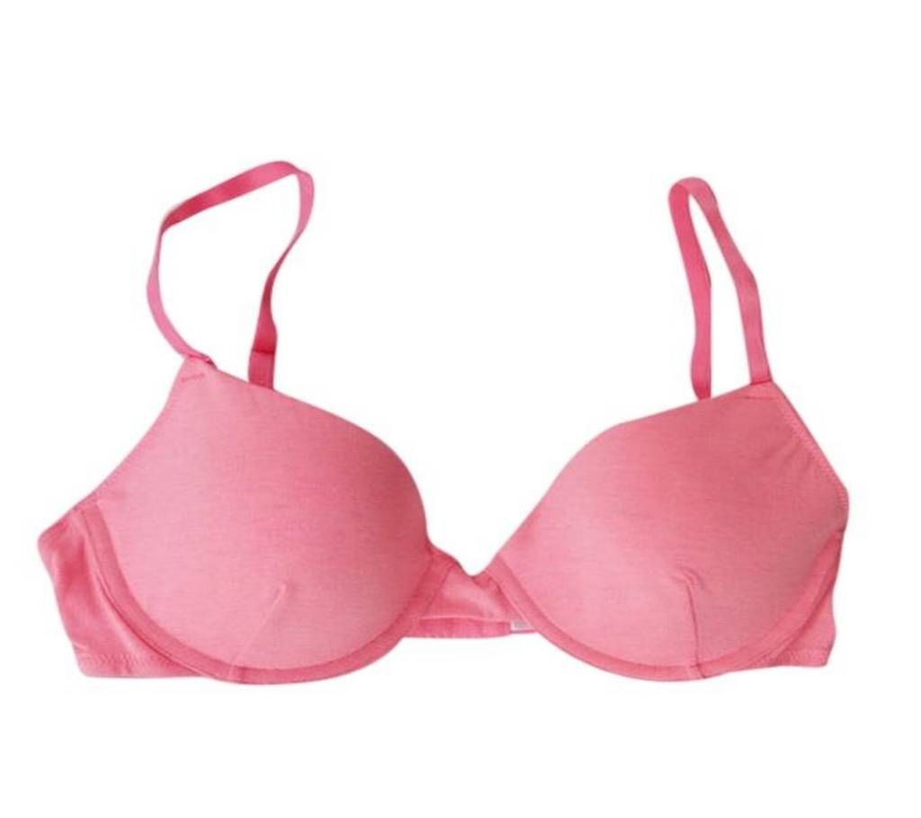 Light Pink Nylon Bra for Women