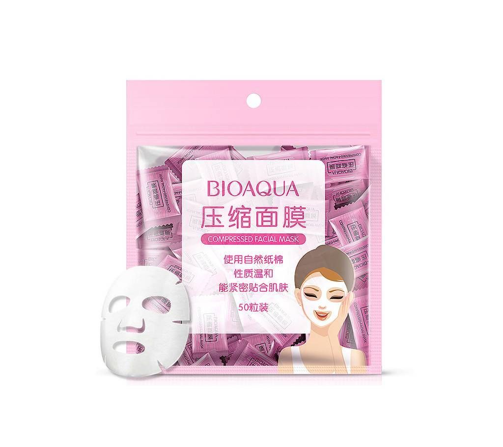 BIOAQUA Compressed Dry Sheet Mask (50pcs) China