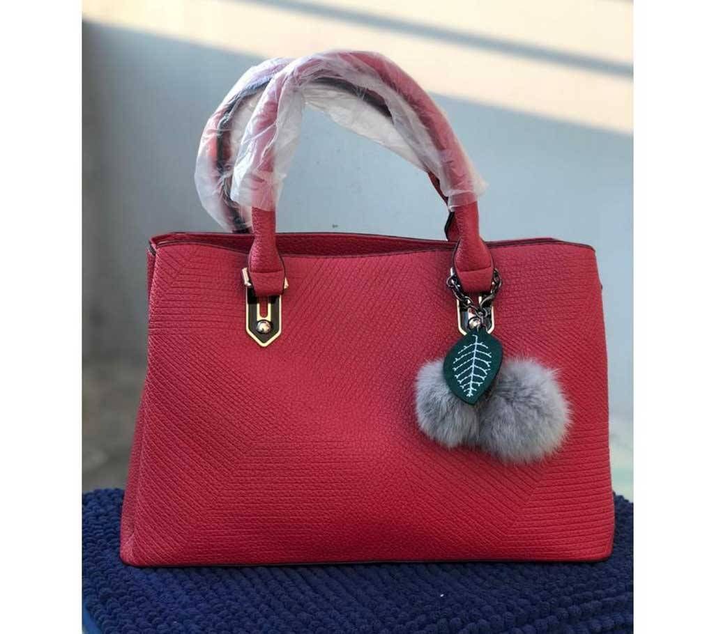 Leather Sheap Bag Red