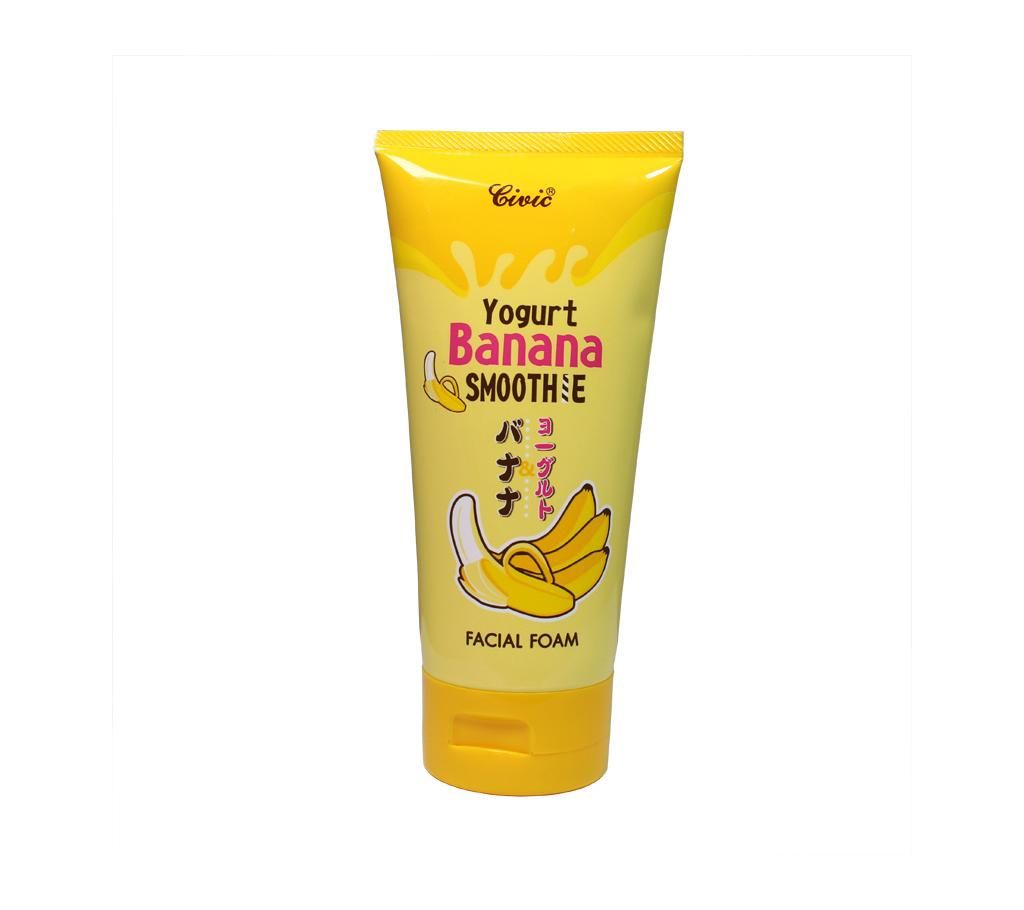 Civic Yogurt Banana Smoothie Facial Foam - Thailand