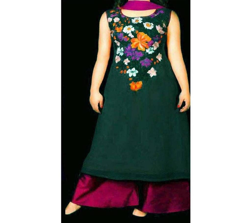 un-stitched georgette salwar kameez -1112