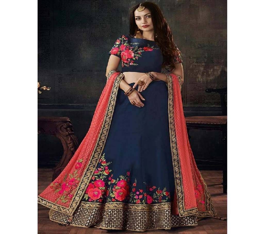 India Unstitched Georgette three Piece Copy 