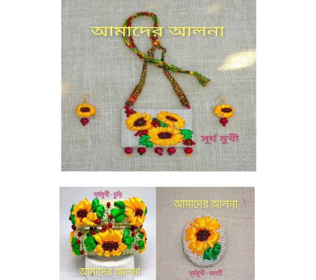 Sunflower Jewelry Set 