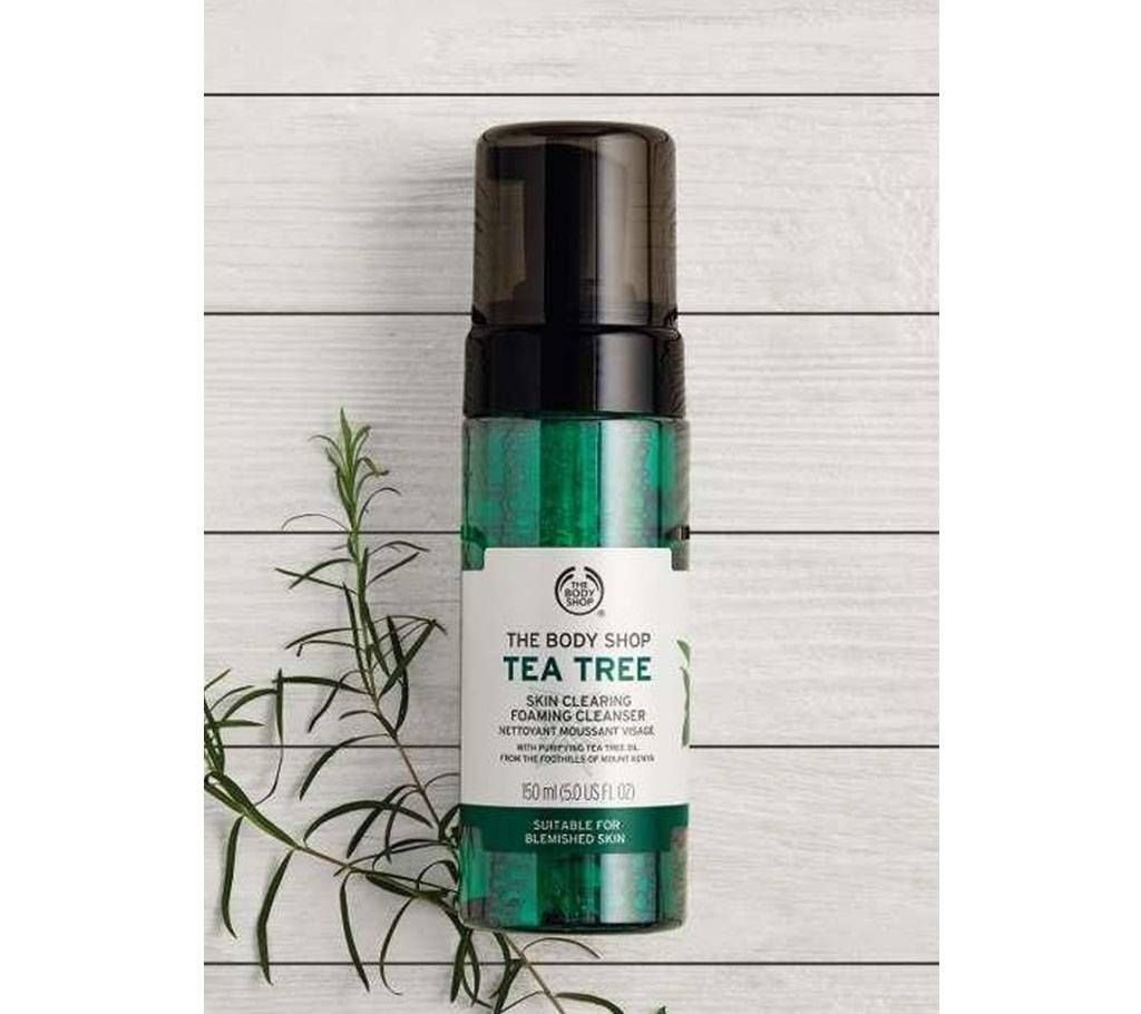 Body Shop Tea Tree Skin Clearing Foaming Cleanser 50 ML UK