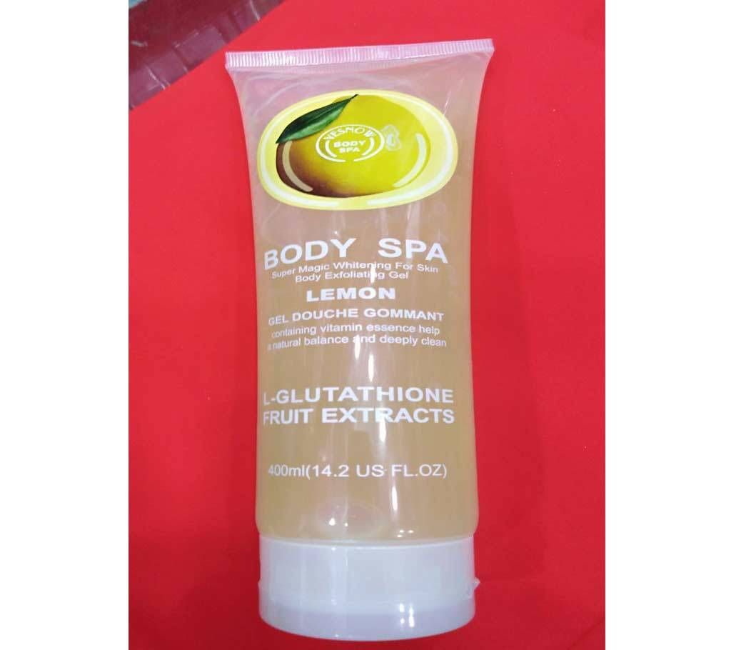 BODY SPA super magic whitening for skin body exfoliating gel by YESNOW - Malaysia - Lemon