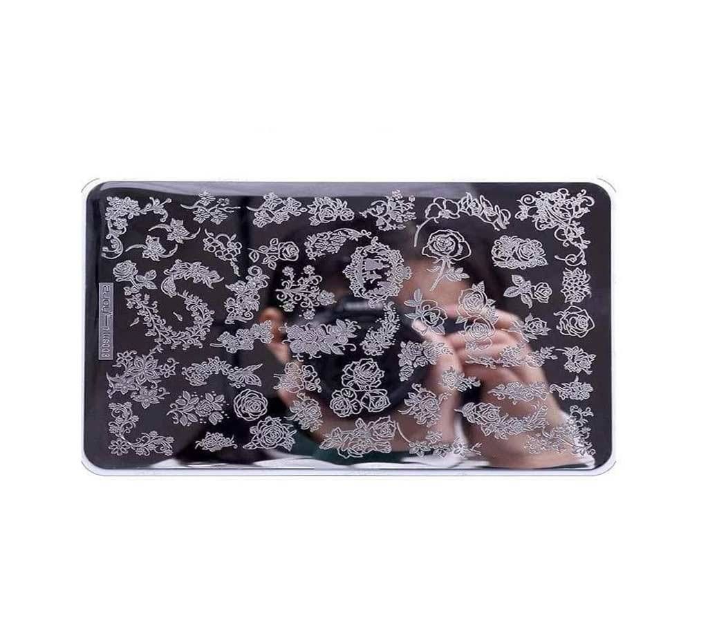 Zjoy Stamping Plate (Plus-003) Nail Art Tool