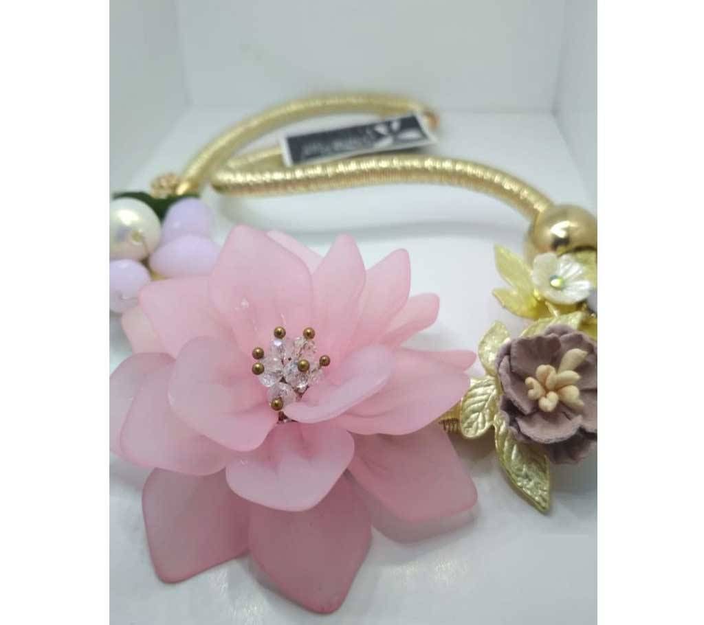 Floral Neckless - Pink from Thailand