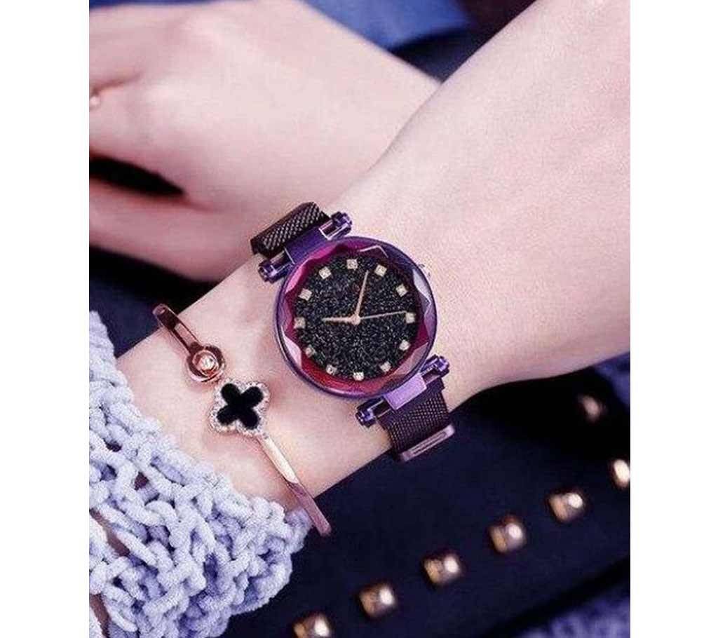 Previous product    Next product Dior High Quality Magnet Analog Watch for Women  Purple 02  SK