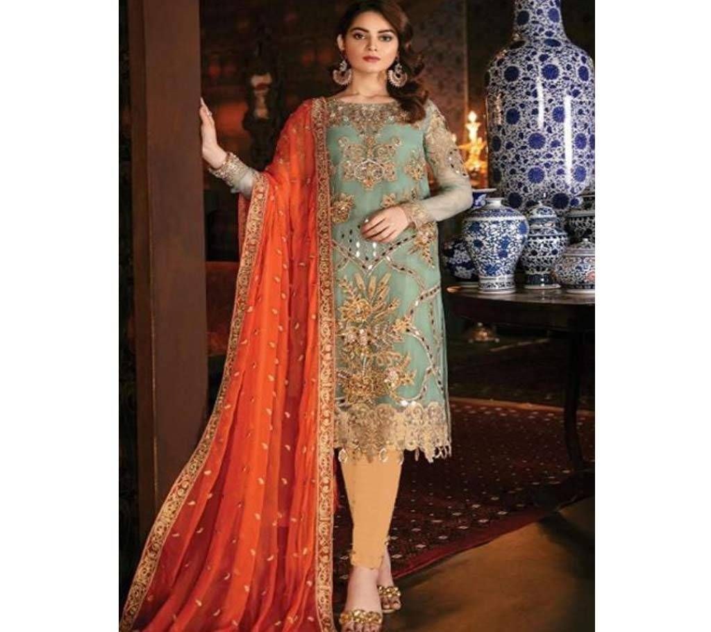 Unstitched Georgette Salwar Kameez for women-Fepic- Carnival 20-dn-68003 - UNC