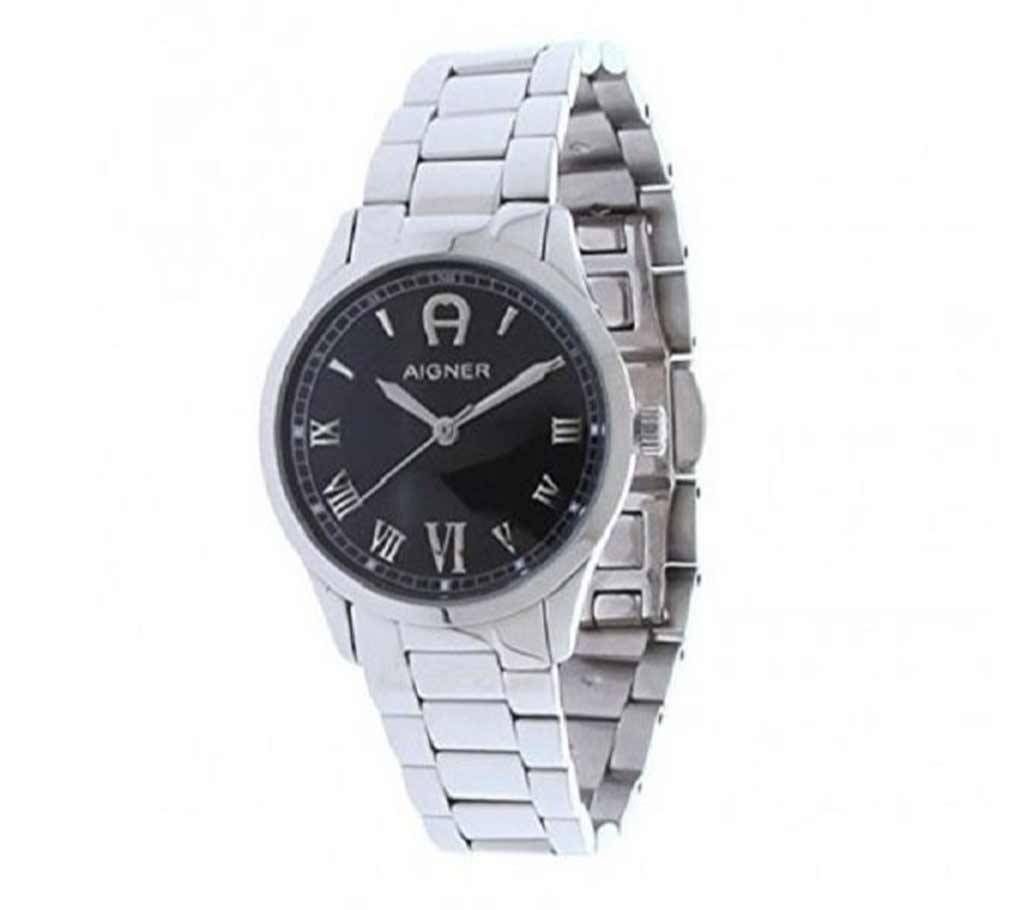 Womenz Metal Stripe Wrist Watch