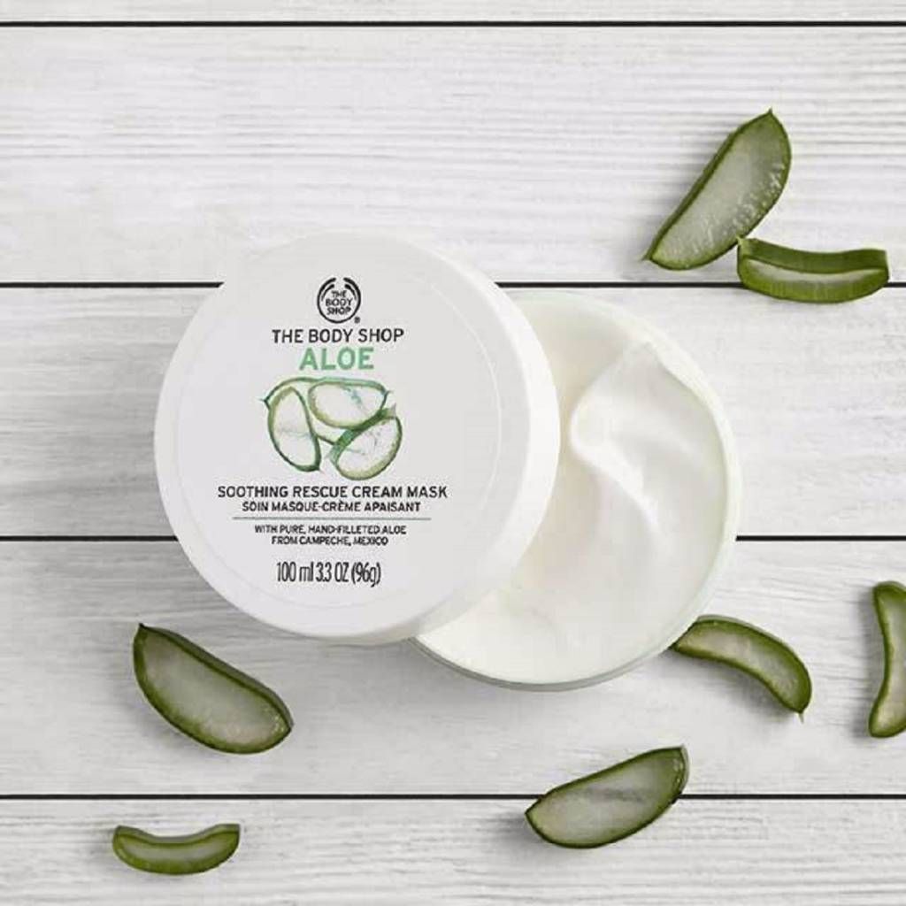The Body Shop Aloe Soothing Rescue Cream-Mask