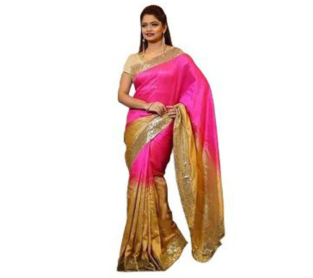 Soft dhupiyan silk sharee