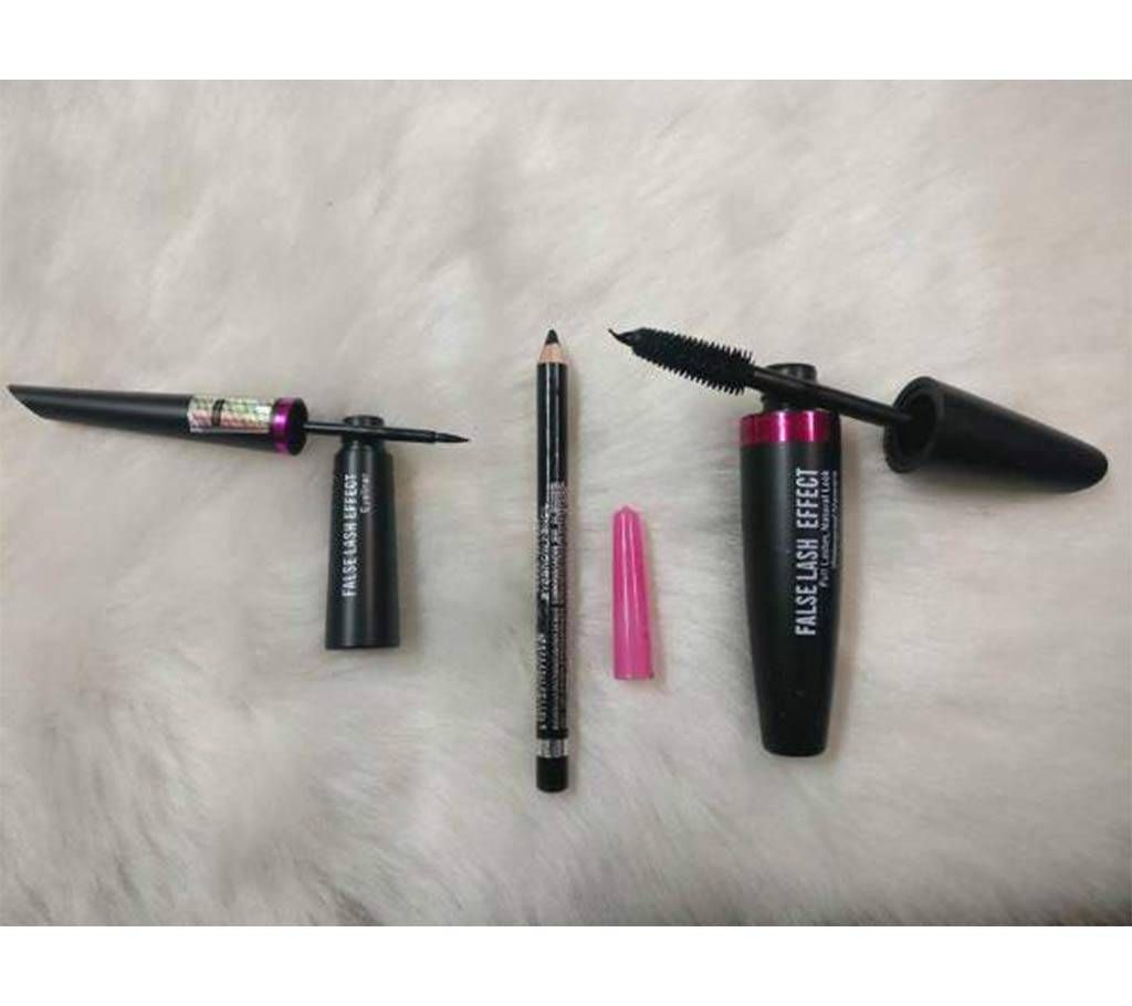 Huda Beauty 3 in 1 (Mascara + Eyeliner + Eyebrow pen)