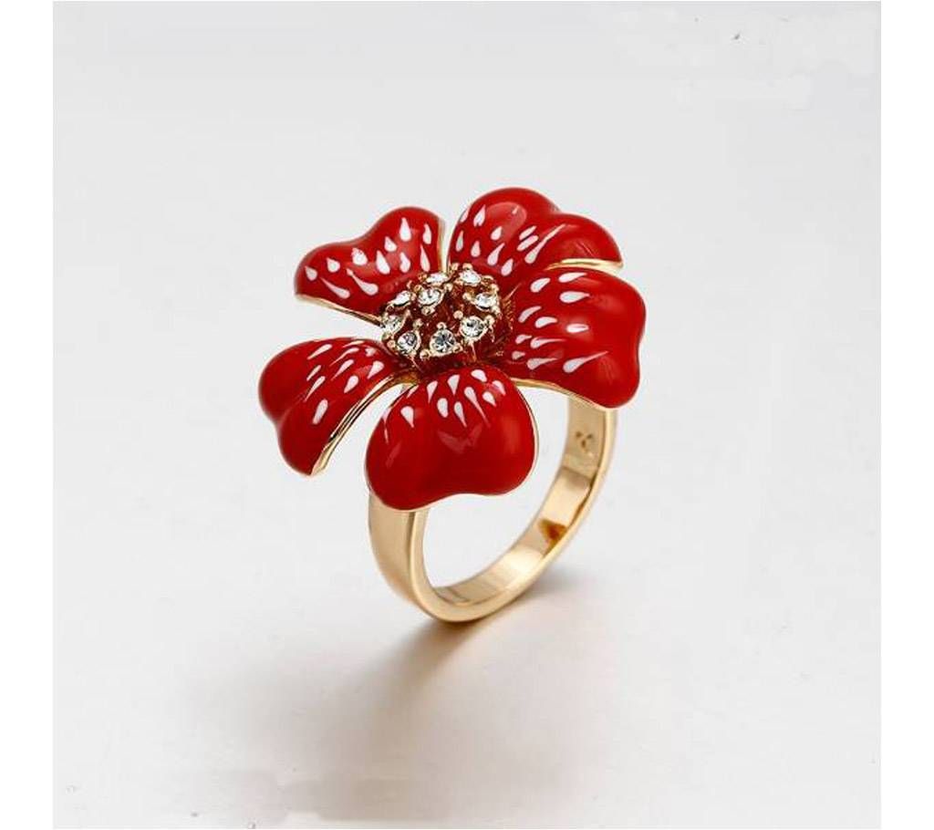 Floral Shape Finger Ring