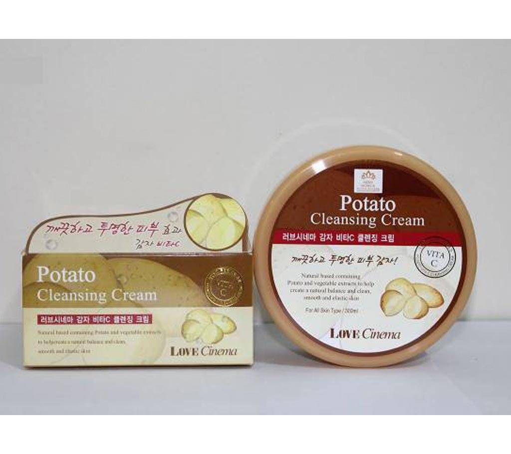 LOVE CINEMA Vita C Cleansing Cream- Potato By 3W C