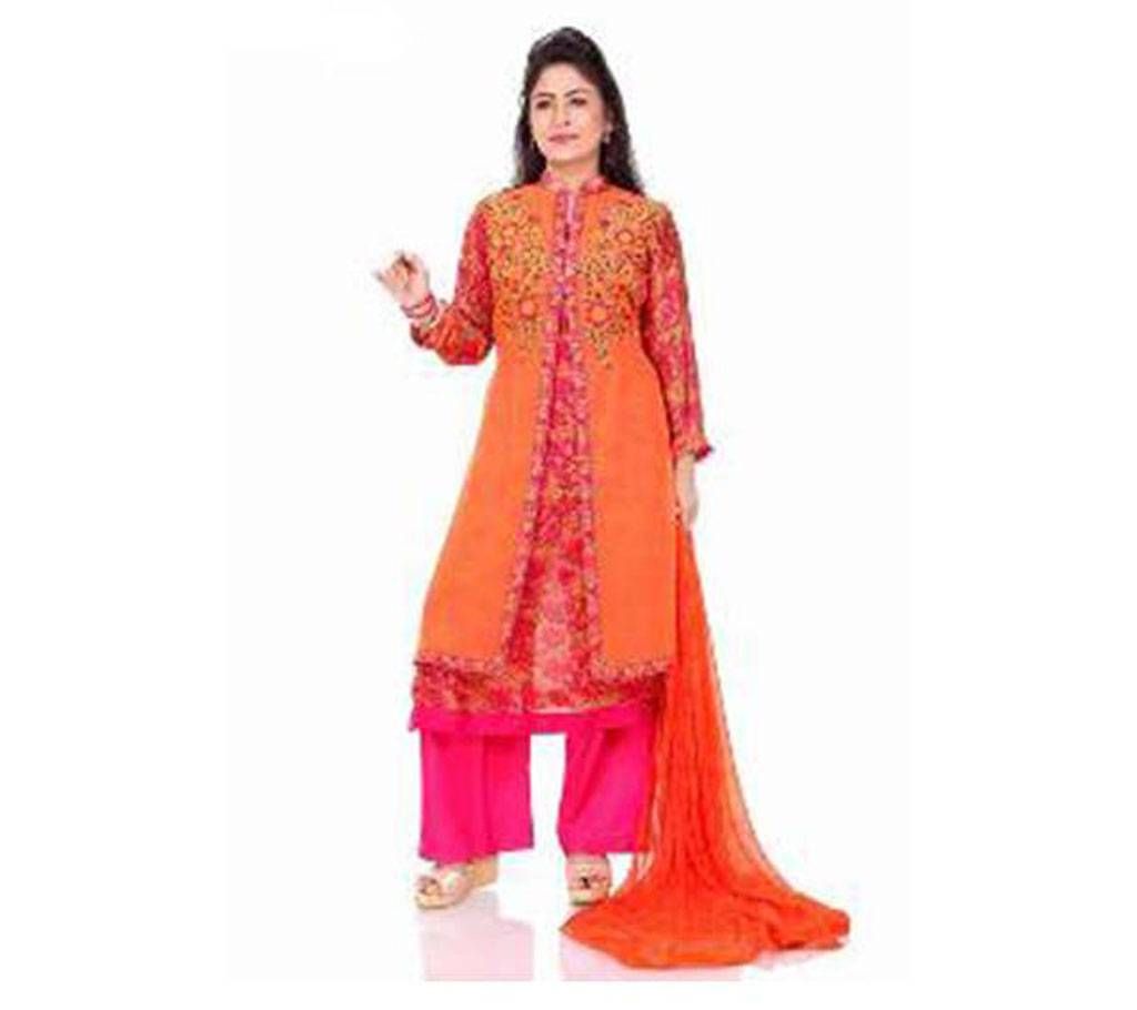 Readymade Embroidery Georgette Salwar Kameez (Copy)