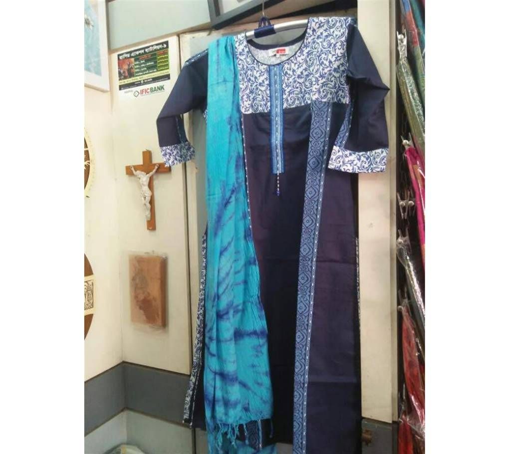 cotton kamiz with orna