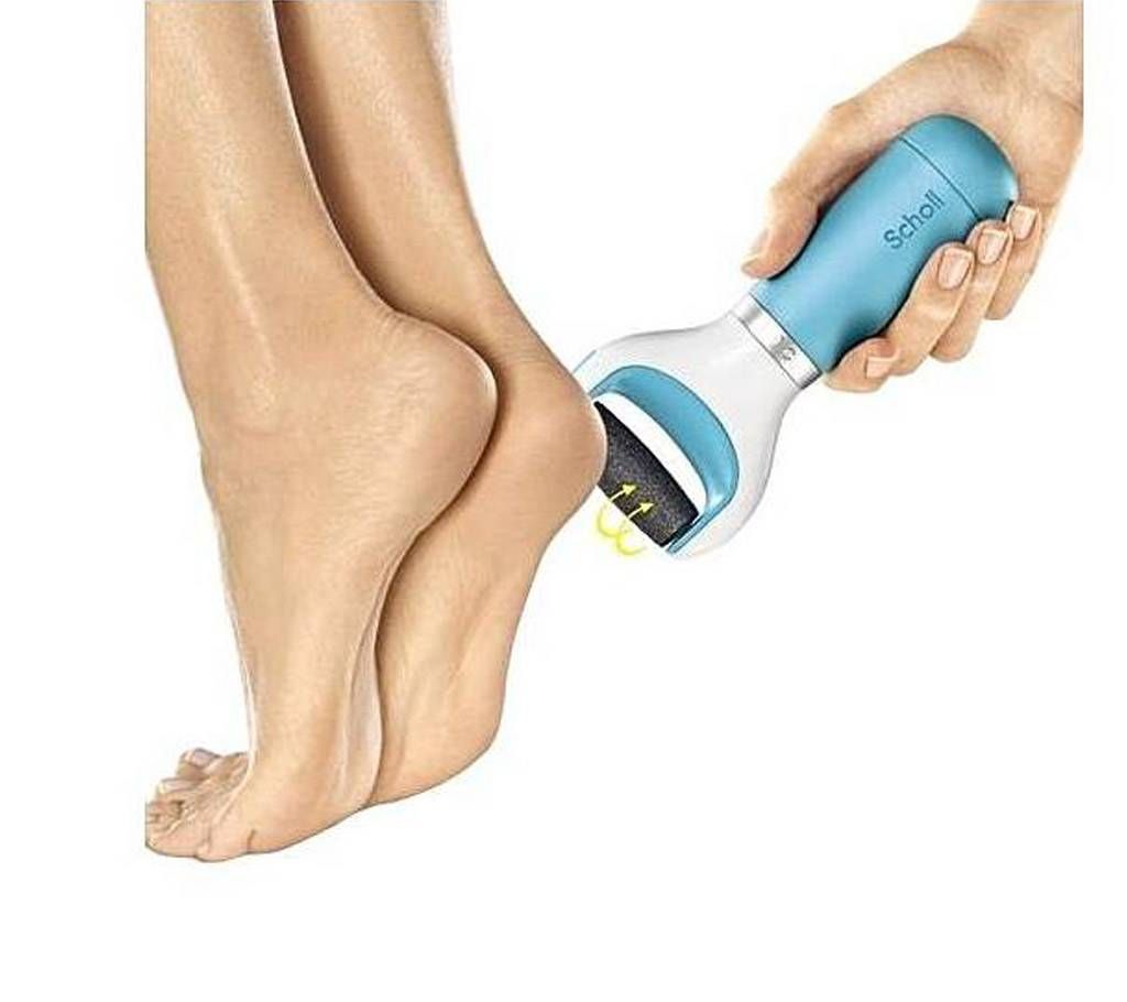 Electronic Foot Cleaner - White and Blue