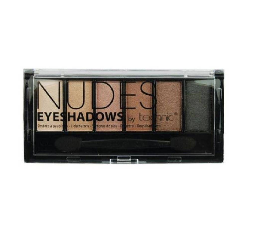 Technic 6 Pieces Eyeshadow Palette - Nudes (UK)