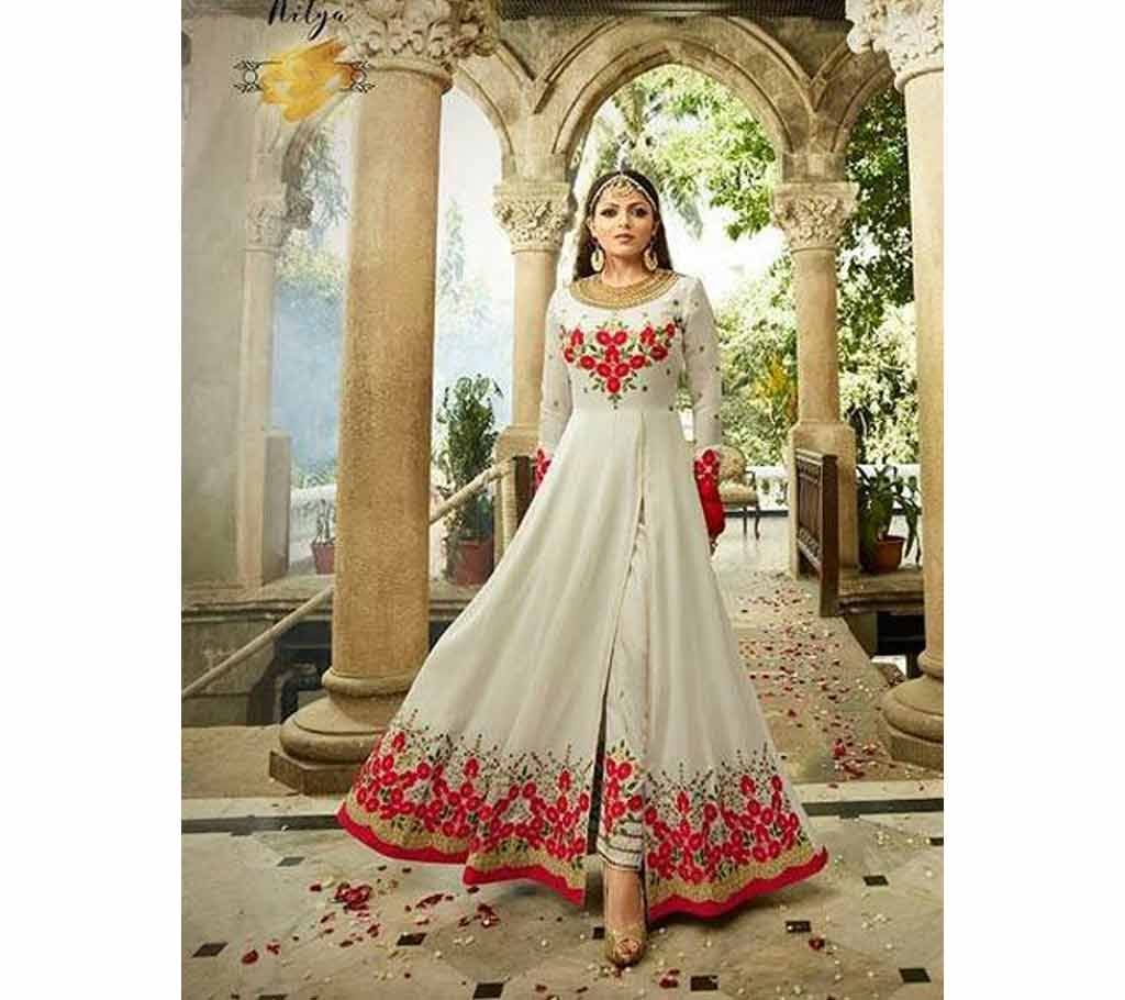 Womens Semi stitched Sof Georgette Gown - Copy