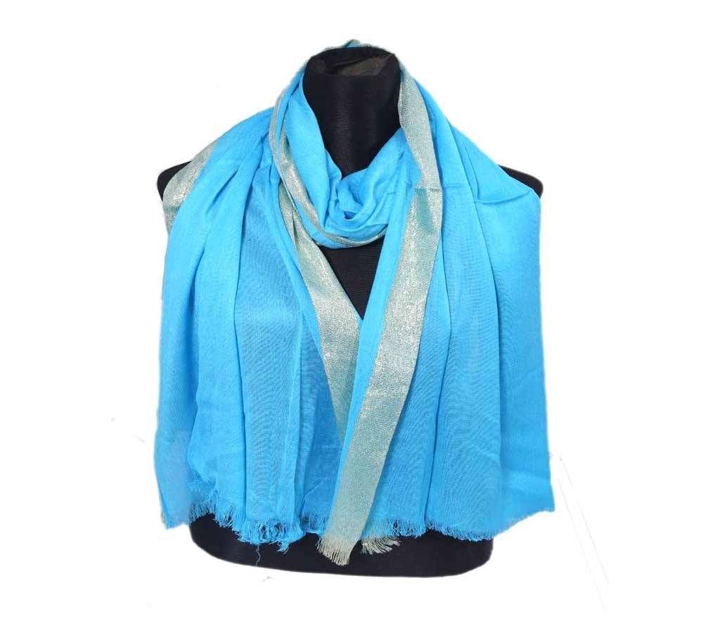 Sky Blue Pashmena Hijab for Women
