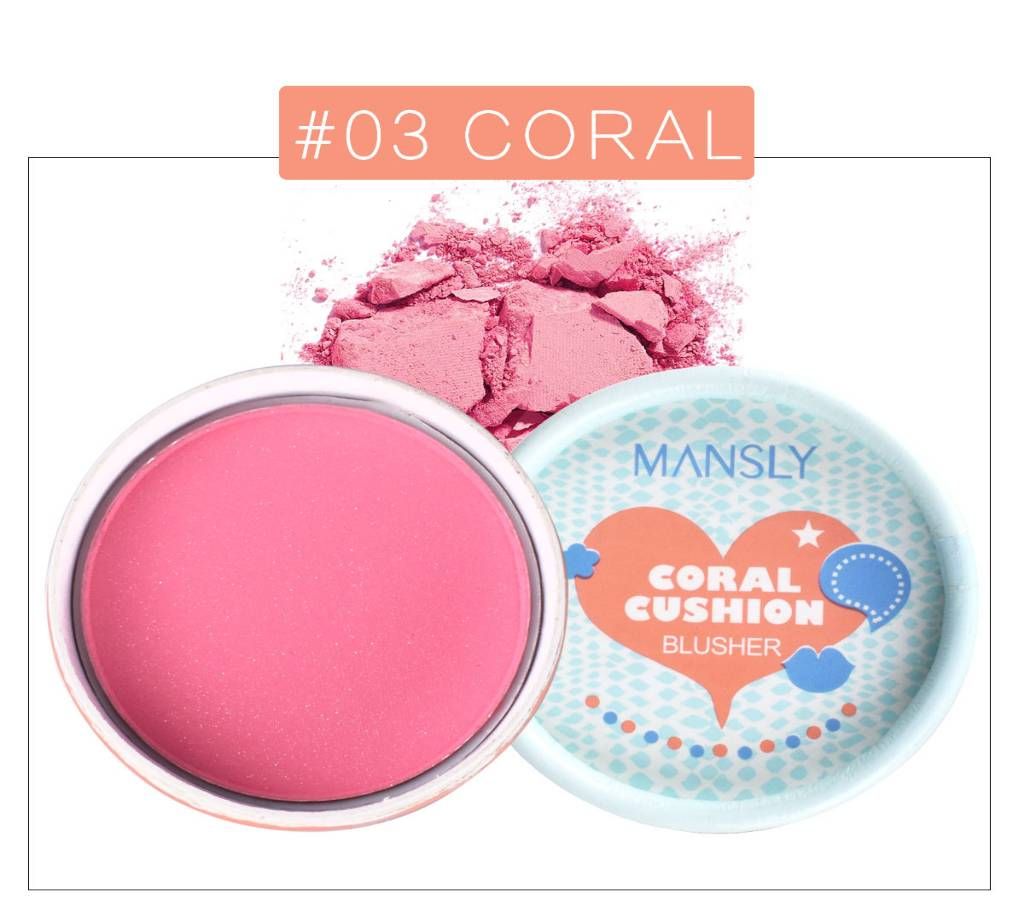 Blusher Beauty Blush With powder Puff
