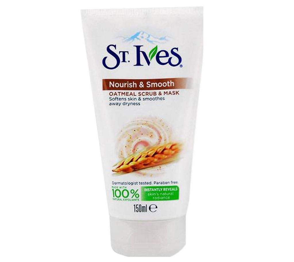 st.ives	nourish & smooth	scrub and mask