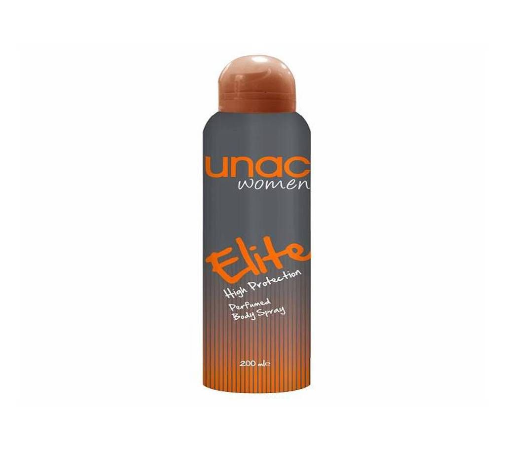 UNAC Elite Perfumed Ladies Body Spray 200ml Turkey
