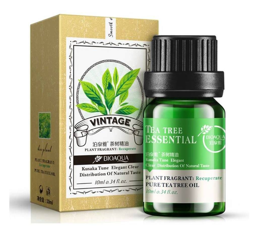 BIOAQUA Tea Tree Essential Oil Anti Acne Oil Control Serum 10ml CHINA