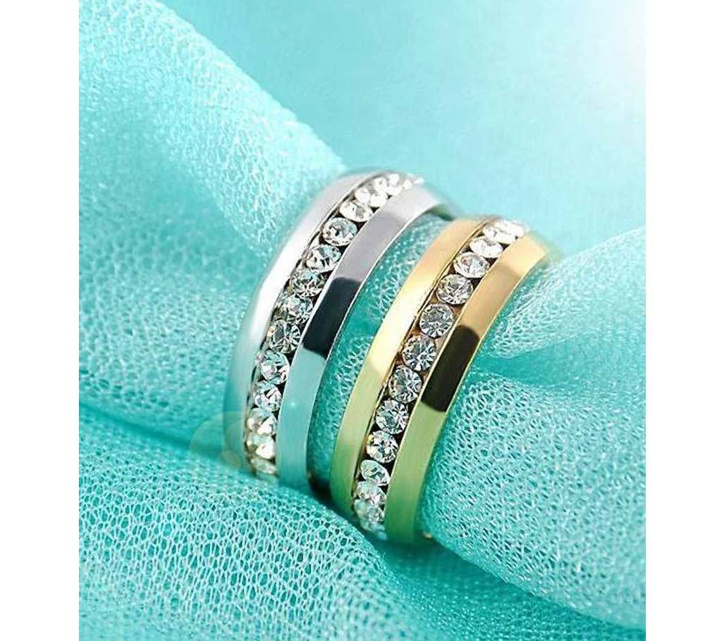 Couple Stainless Steel Finger Ring - 2 Pcs