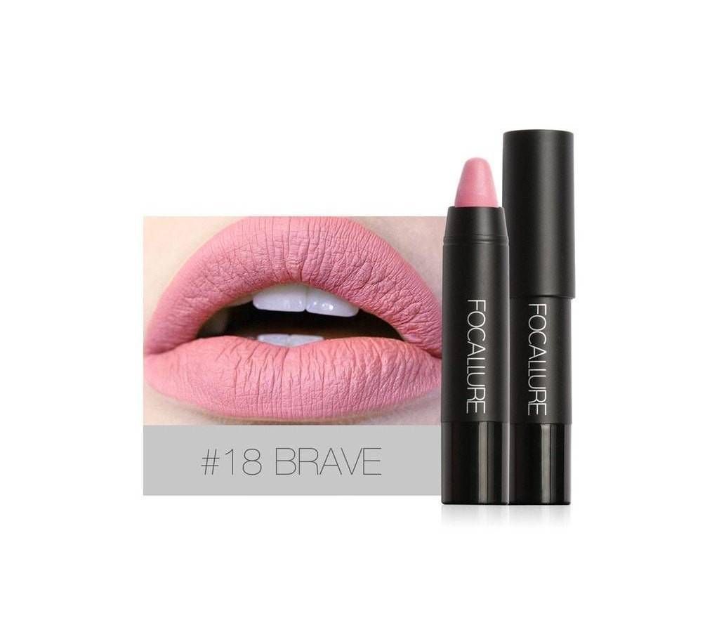 FOCALLURE Crayon Matte Lipstick #18